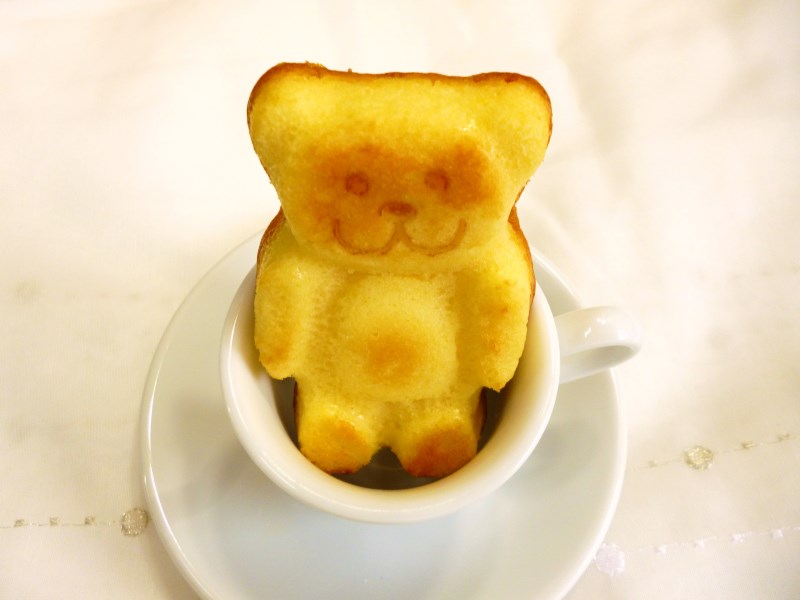 プレーンのパウンドにほんのり蜂蜜の香り